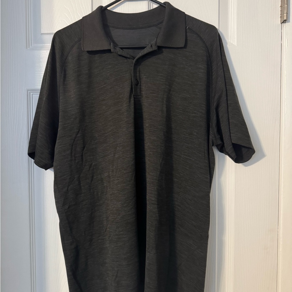 Metal vent tech polo
